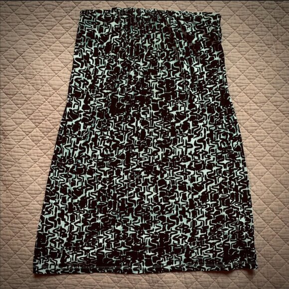 VELVET Black and white Strapless Mini Tube cotton Dress - size medium - Picture 10 of 13